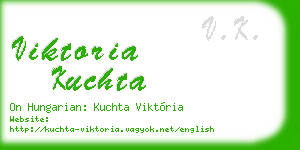 viktoria kuchta business card