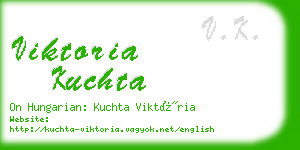 viktoria kuchta business card